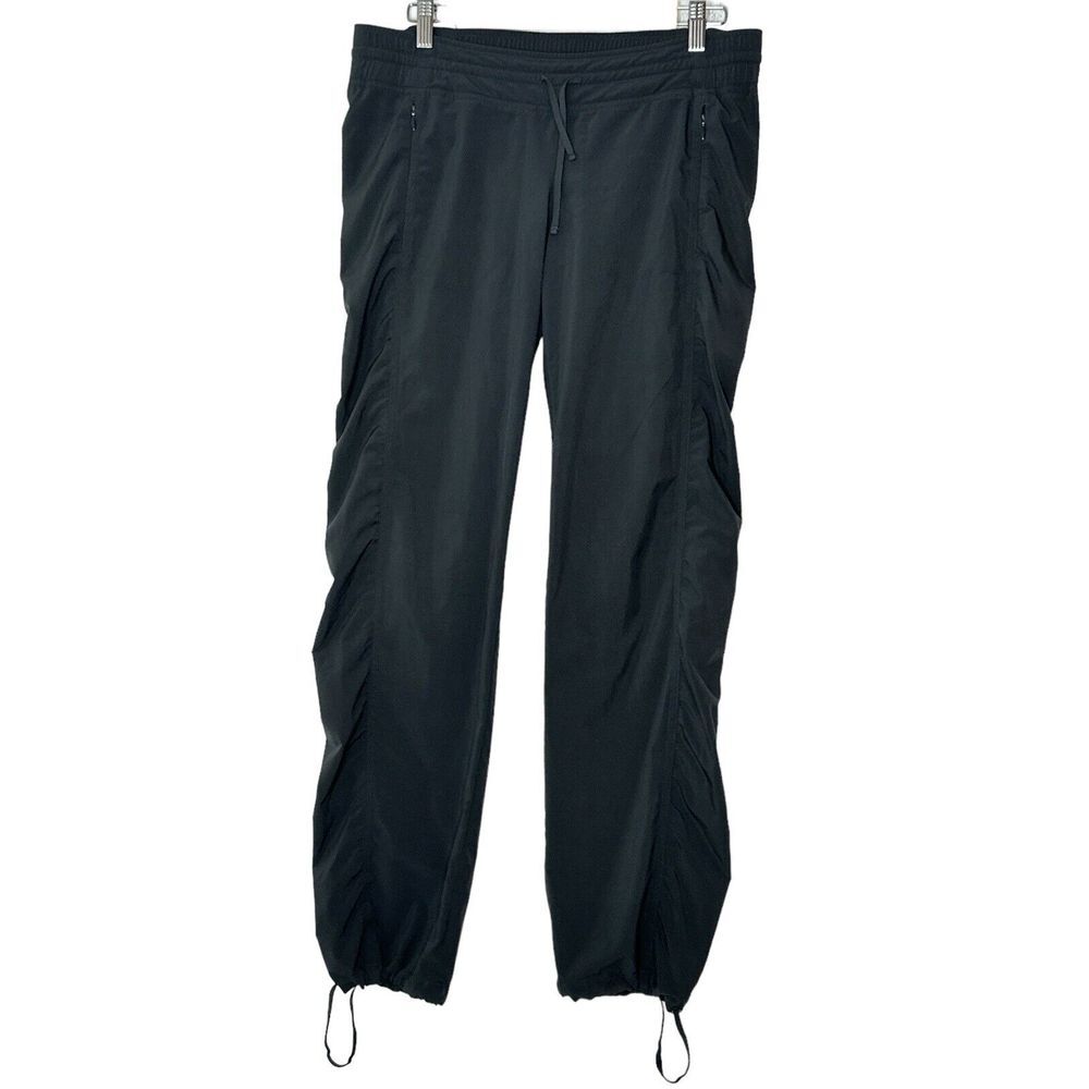Athleta Jogger Pants Women's Size 4 Lightweight Elastic Waist Outdoor Gym Gray‎
